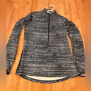 Women's Nike Pro Warm Subtle Print 1/2 Zip